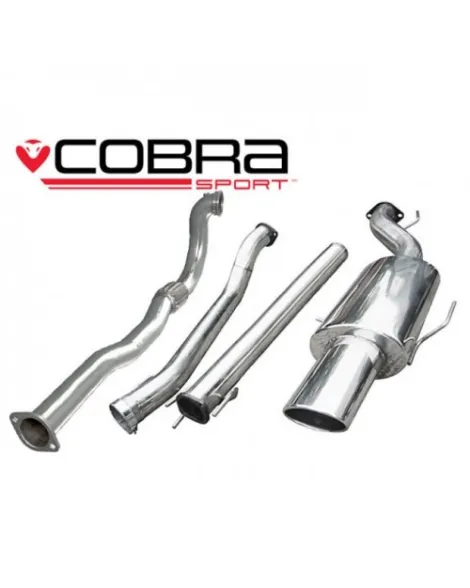 Vauxhall Astra G Gsi/T (Hatch) 98-04 Cobra Sport Turbo Back Package with De-Cat (Non-Resonated) Vauxhall Astra G Gsi/T (Hatch) 98-04 Cobra Sport Turbo Back Package with De-Cat (Non-Resonated)
